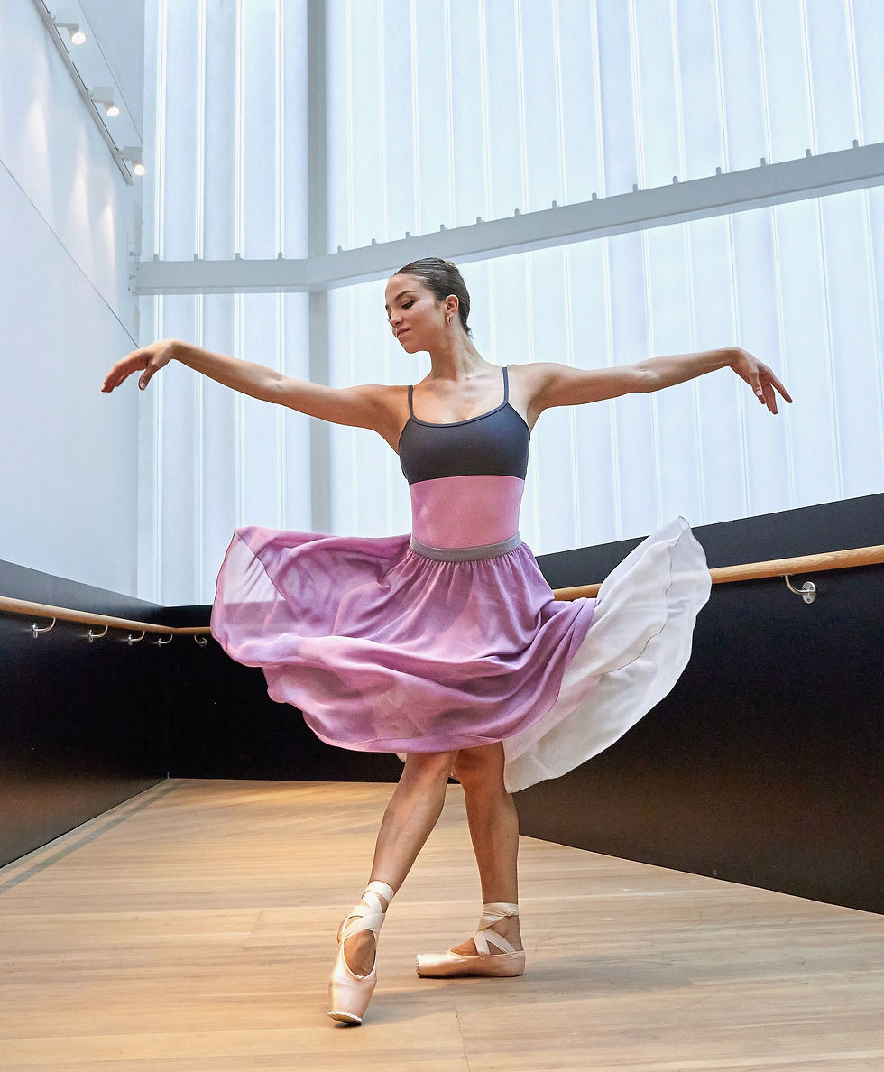 バレエスカート/ B.S.B.L Reversible Rehear Skirt バレエスカート/ B.S.B.L Reversible Rehear Skirt