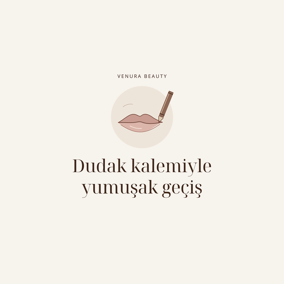 Dudak kalemiyle yumuşak geçiş