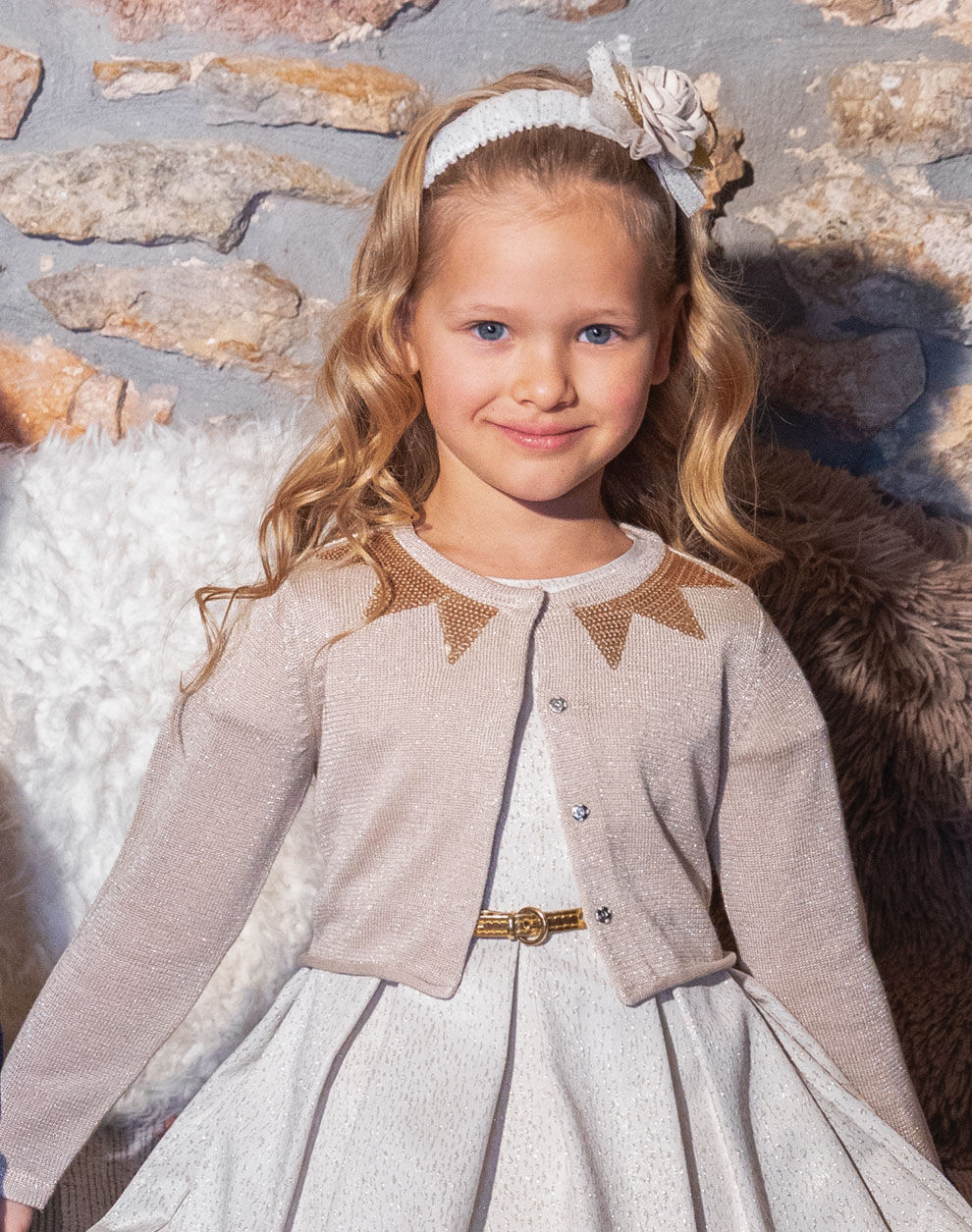 Πλεκτή ζακέτα μπολερο