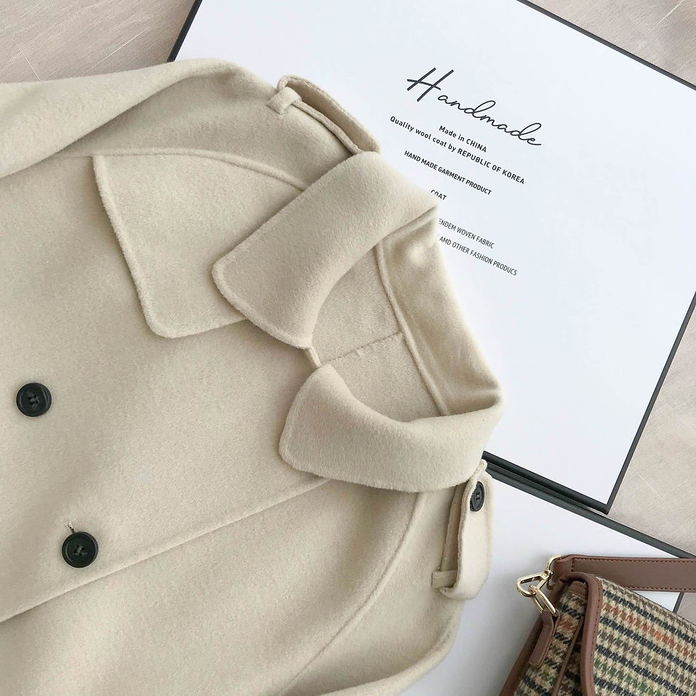 Thumbnail: 2020 Fall Fashion Womens Cashmere Coat