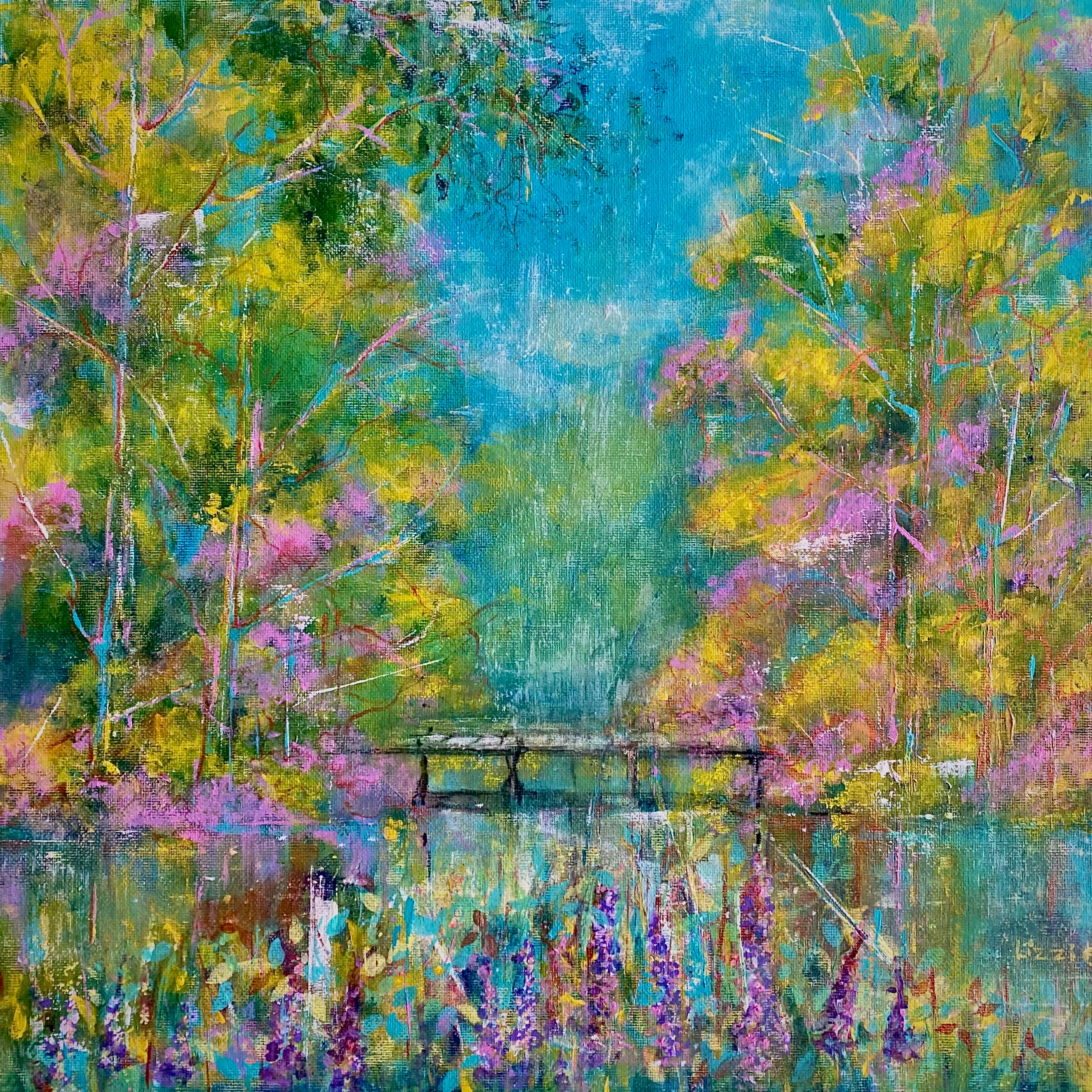 Escape inPink and Blue