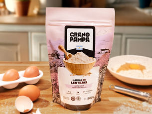 Pan de Sándwich de Harina de Lentejas 🍞🥚