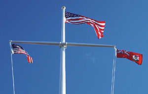 Thumbnail: F-Line Fiberglass Flagpoles