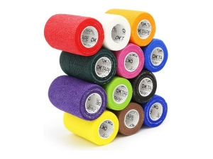 サムネイル： OKTAPE  自着性テープ  自着性包帯  ペット用包帯　7.5cm幅