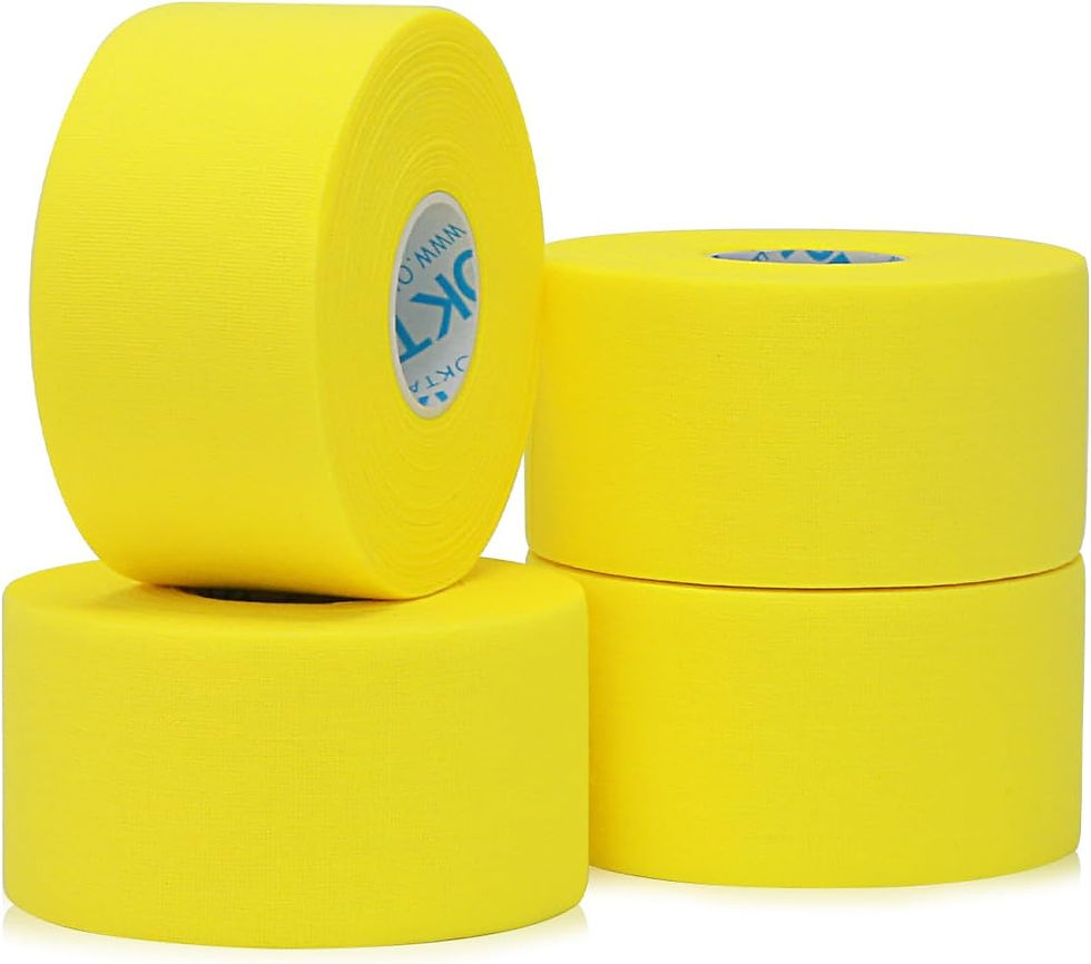 サムネイル： OKTAPE-6222 スポーツテープ 4巻入 3.8cm*13.7m