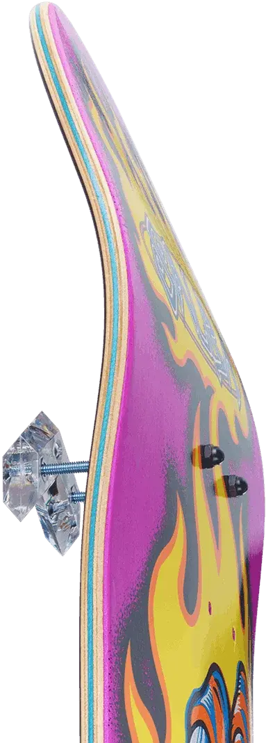 Arkorus skateboard hanger for vertical storage for walls