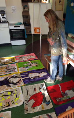 Workshop van Mirjam Peters resultaten deelnemers Experimenteren en smeren Mirjam Peters