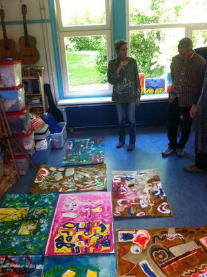 Workshop van Mirjam Peters resultaten deelnemers Experimenteren en smeren Mirjam Peters