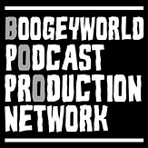 boogeyworld podcast production network logo