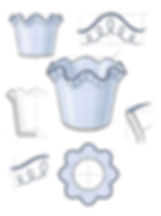 Ruffled Top Sketch