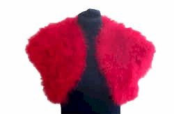 Thumbnail: Real Feather Fur Bolero
