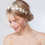 Thumbnail: FLORAL ALLURE HEADBAND - AHB143 GOLD (Athena)