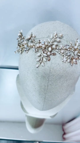 Thumbnail: Gold Hair Jewellery - BB-677