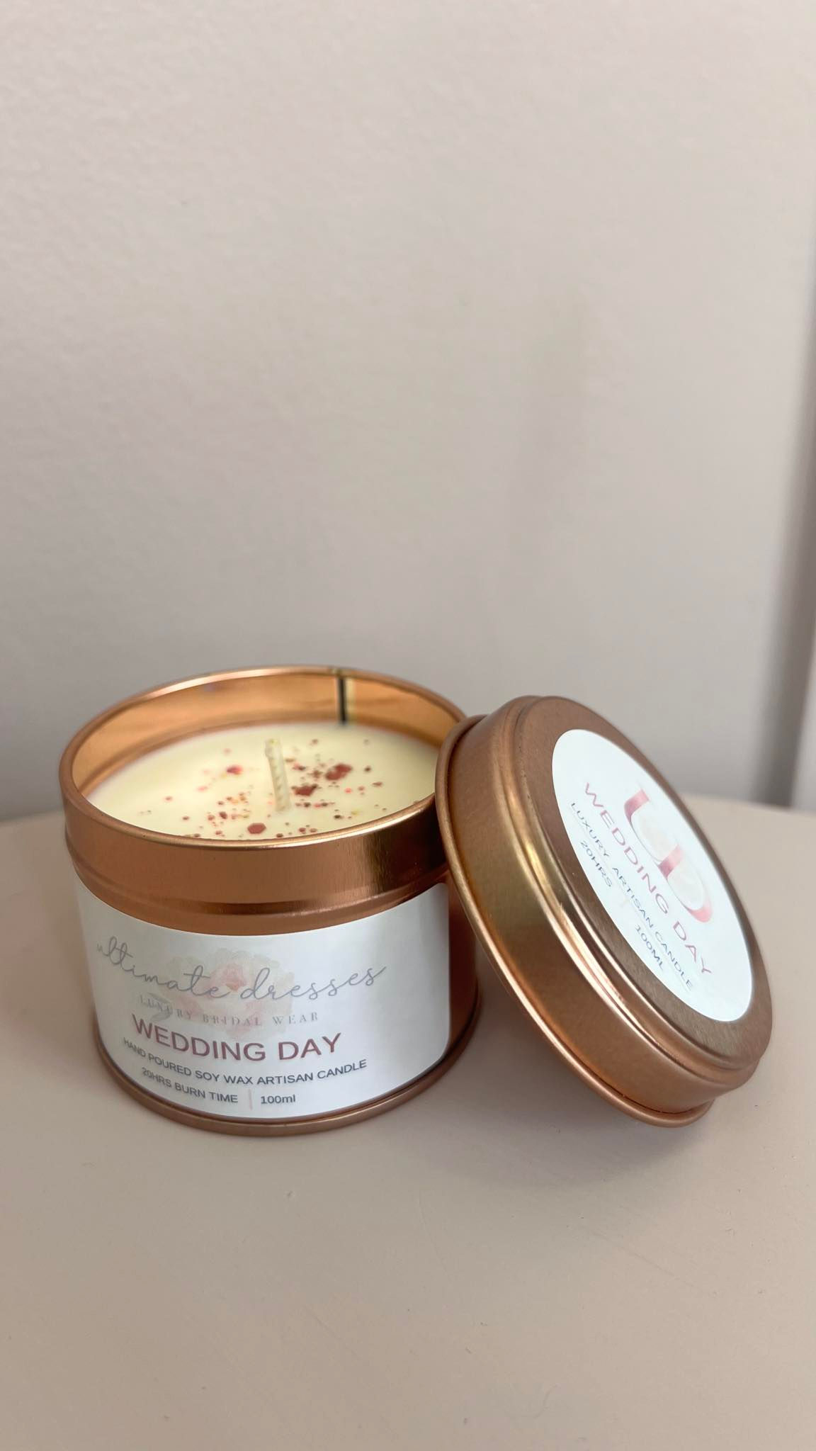 Wedding Day Candle