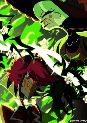 Alastor y Roxie fin del trato