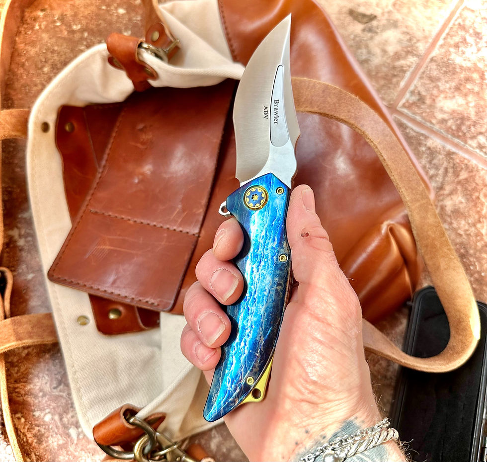 Thumbnail: ADV Tactical Custom BRAWLER Blue Treasure Finish