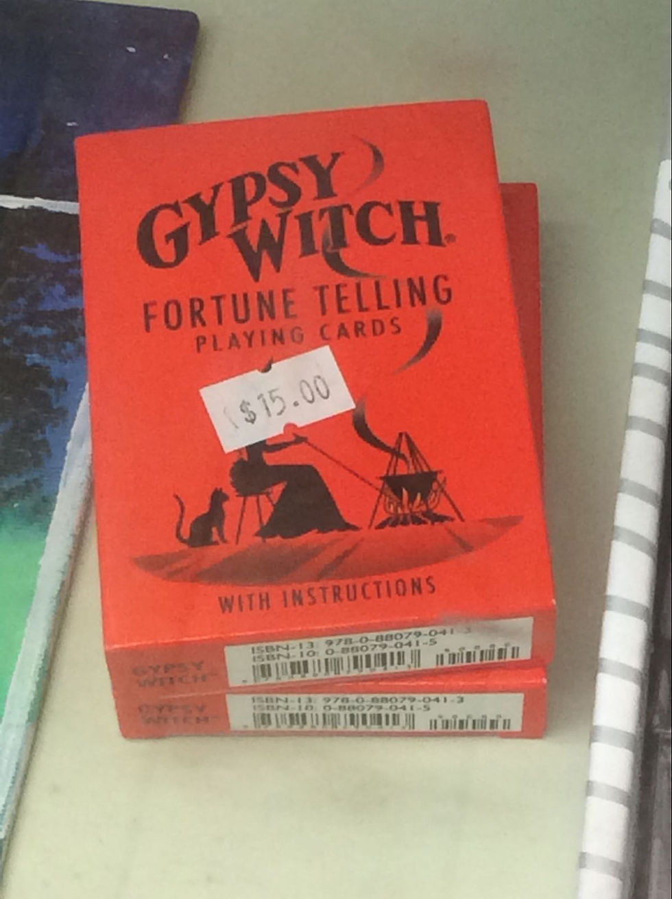 Gypsy Witch Fortune Telling Cards