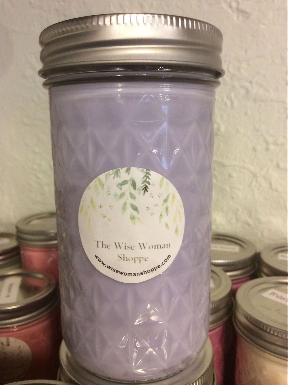 White Sage and Lavender Candle 12oz