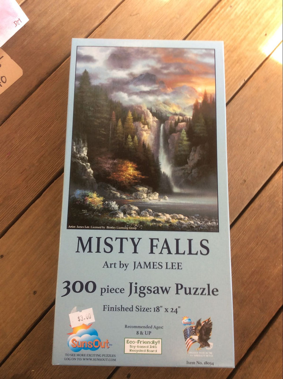 Misty falls puzzle