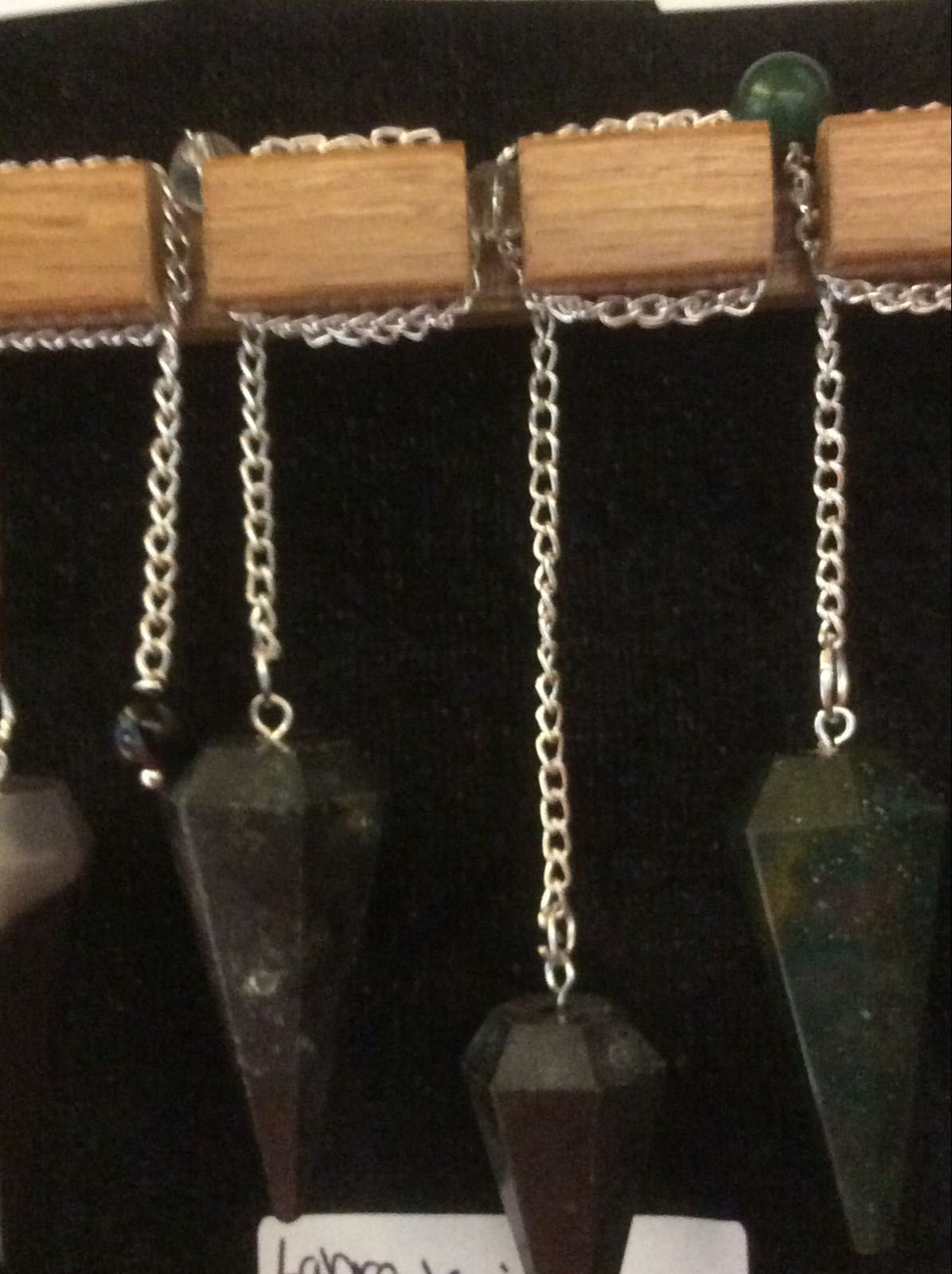 Black Tourmaline Pendulum