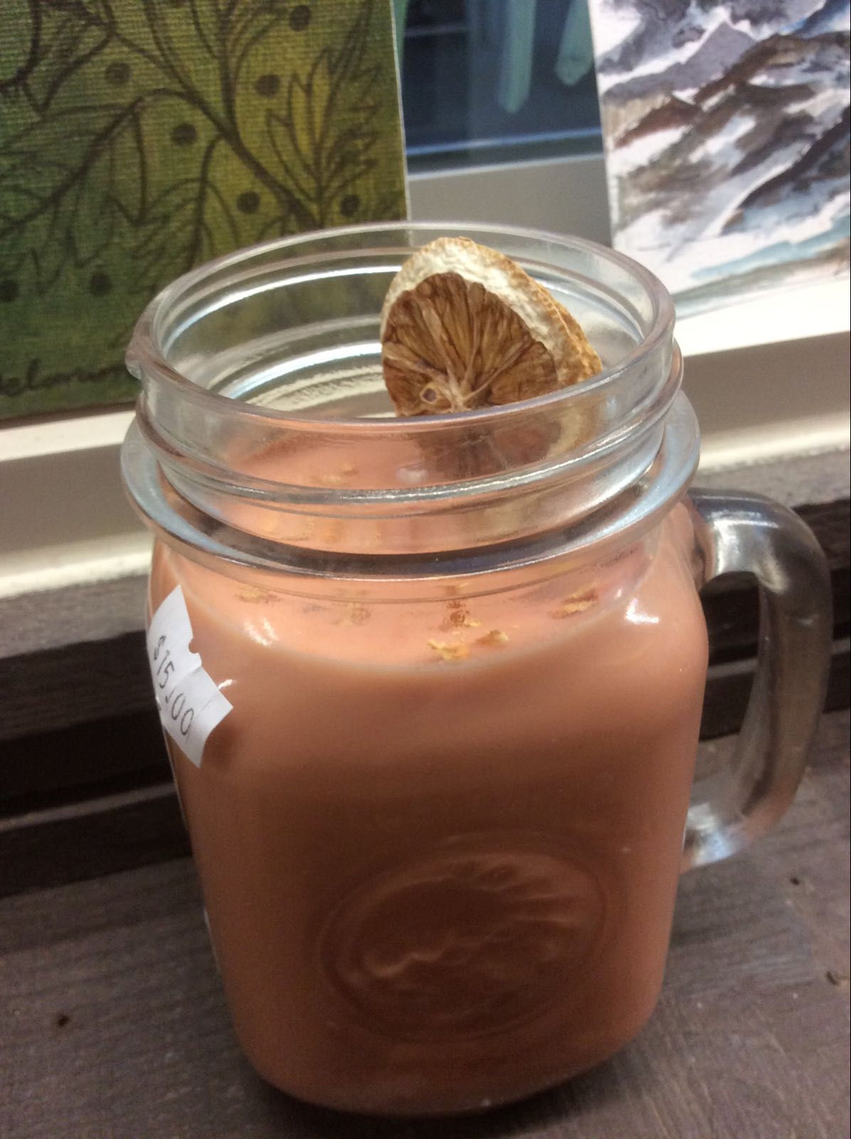 Southern iced tea cup candle