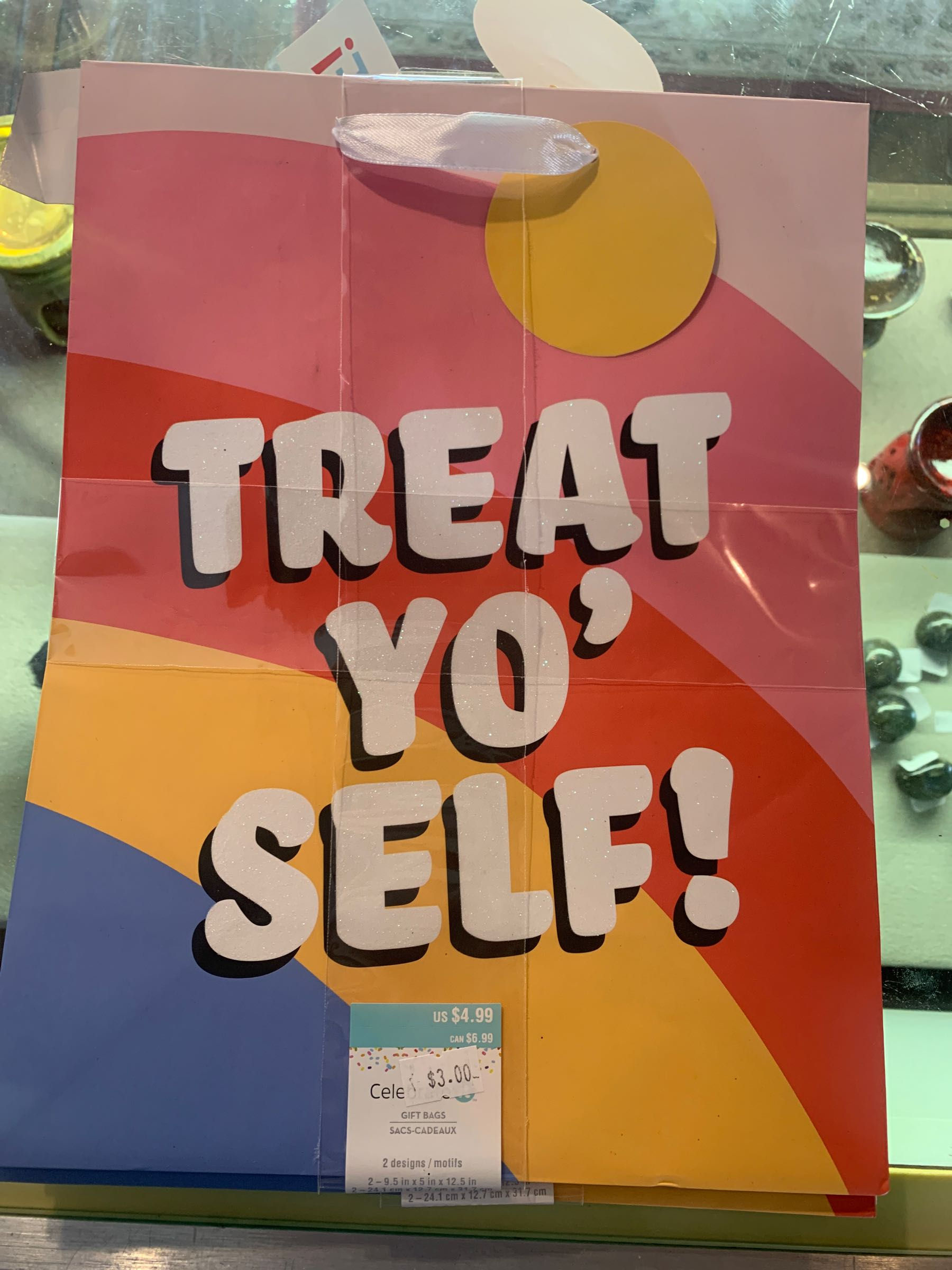 Treat Yo Self Lrg Giftbag