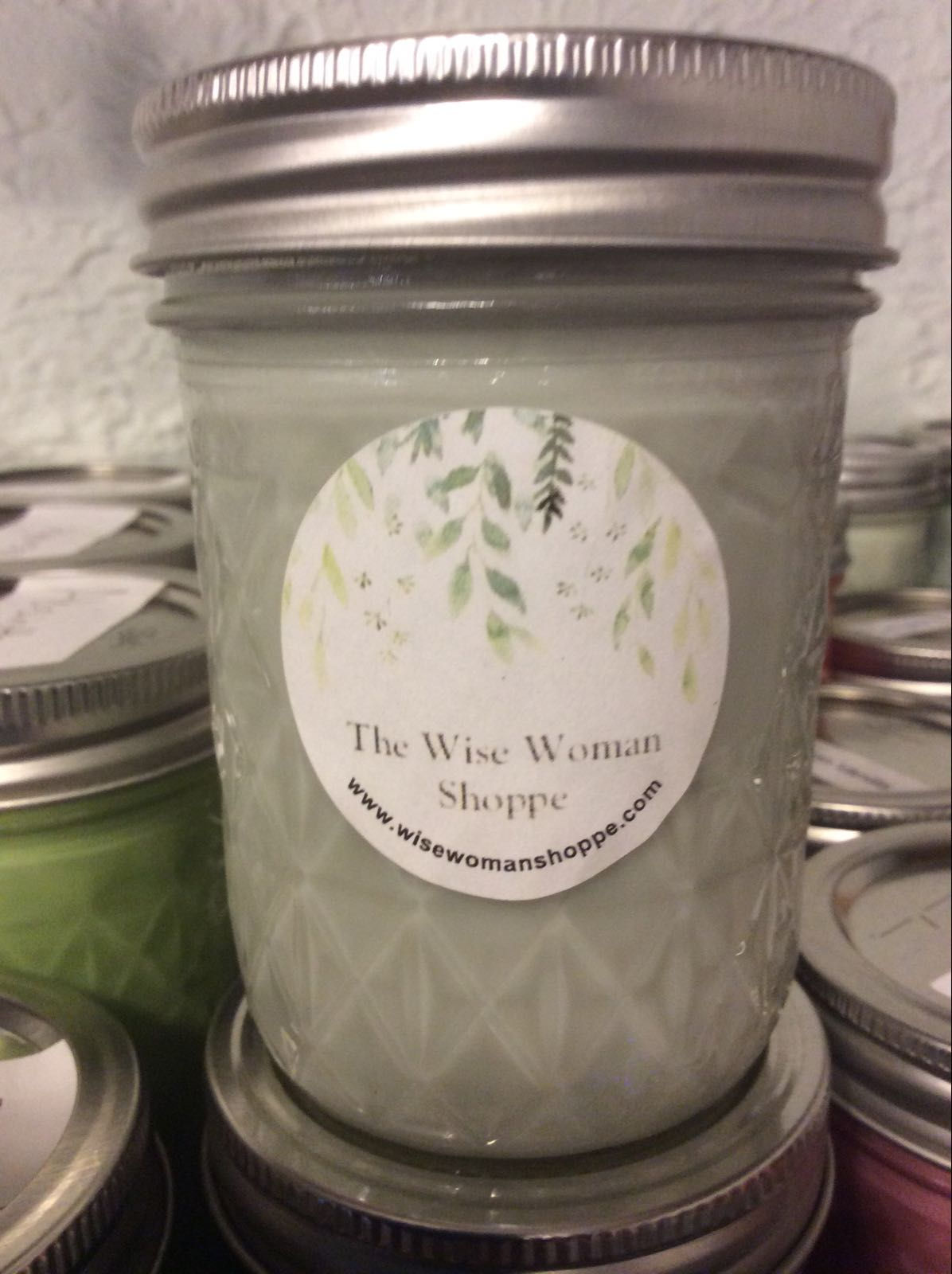 Lemongrass/WhiteSage Candle 8oz