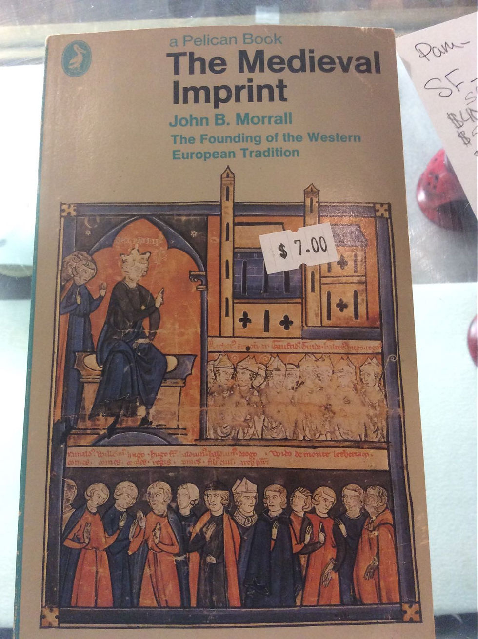The Medieval Imprint  by  Morrall
