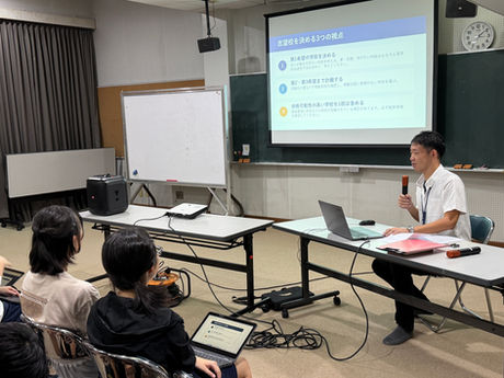 【中学部】第2回進路説明会が行われました。