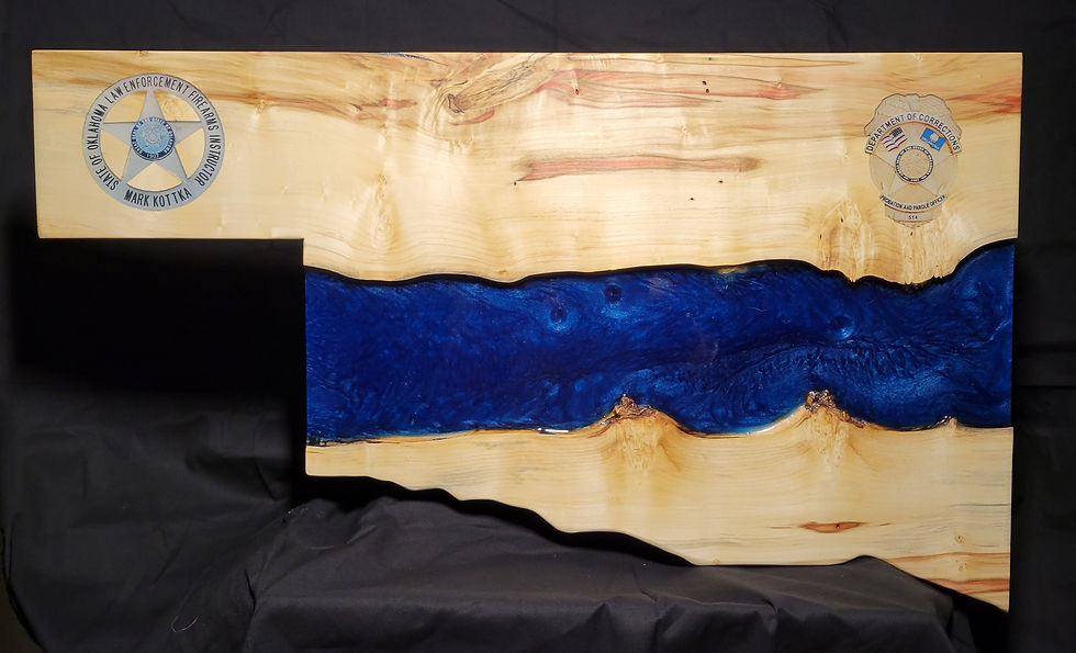 Thumbnail: Custom made Hidden Epoxy/Wood Gun Box