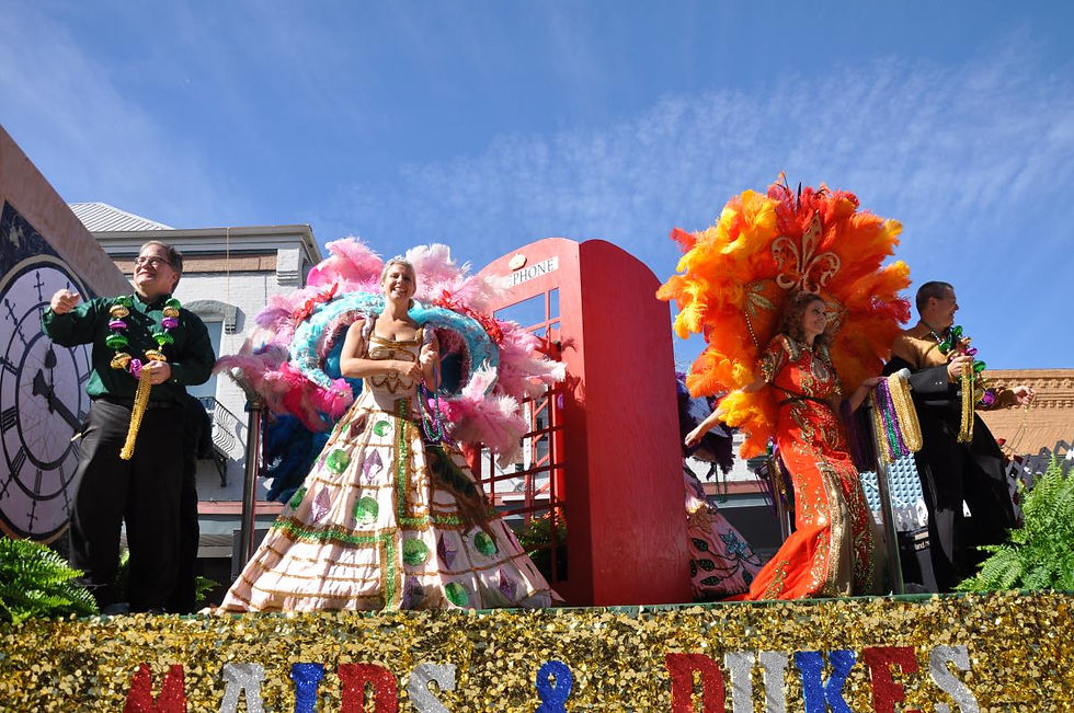 Royalty at Mardi Gras