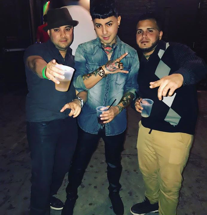 Con los DUROS Pete Delvalle y Felix Jimenez