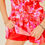 Thumbnail: Red/Pink Floral Neck Romper