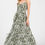 Thumbnail: Olive Back Cross Spaghetti Tie Round Neck Maxi Dress