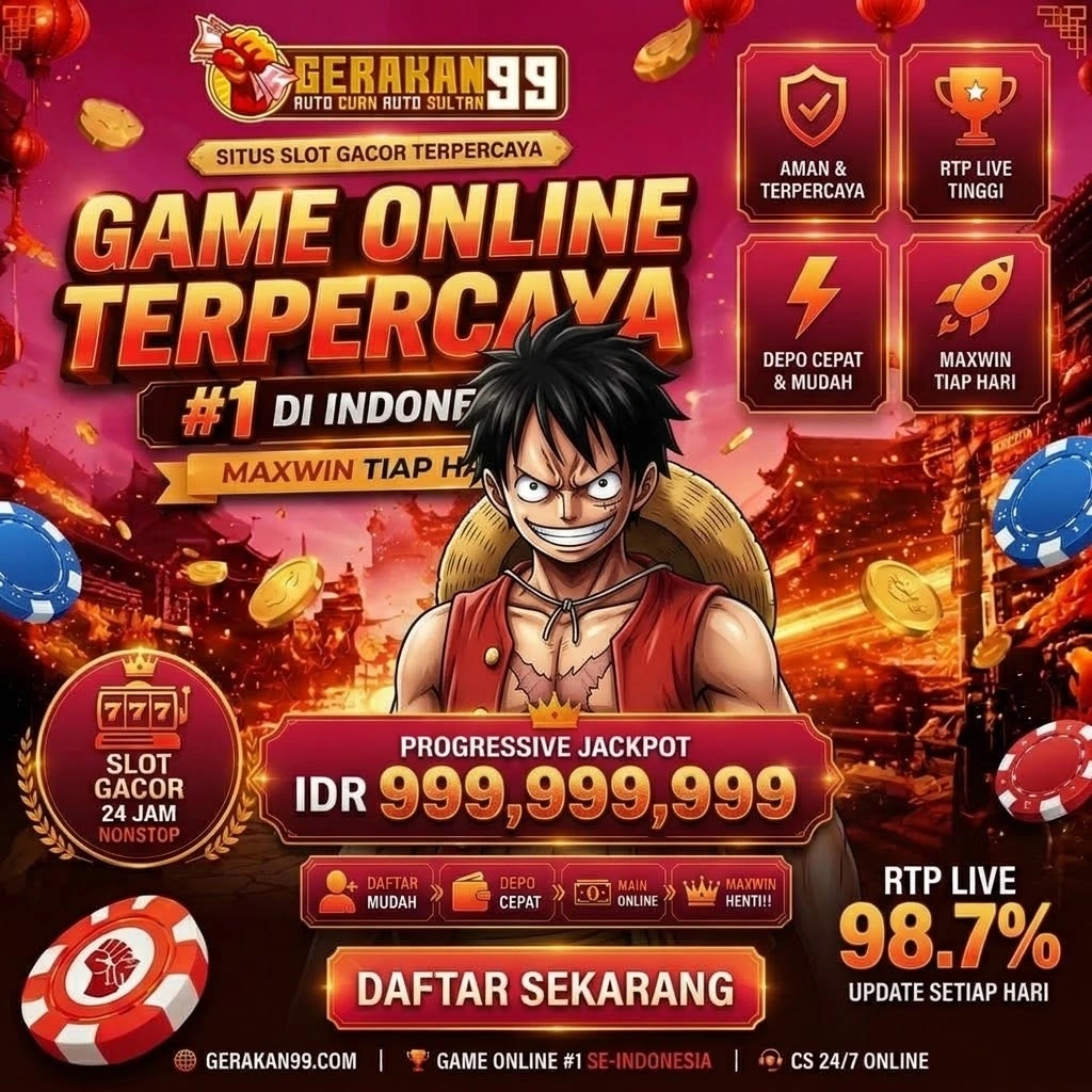 Gerakan99 Gaming Platform Indonesia - Banner Utama