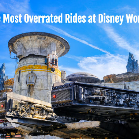 The Most Overrated Rides at Disney World!