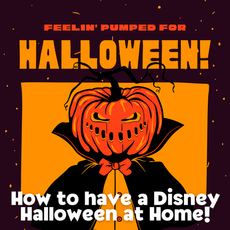 10 Ways To Have a Disney Halloween At Home!