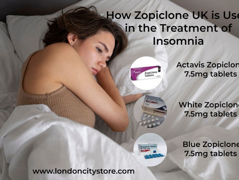 How Zopiclone UK is Used in the Treatment of Insomnia?