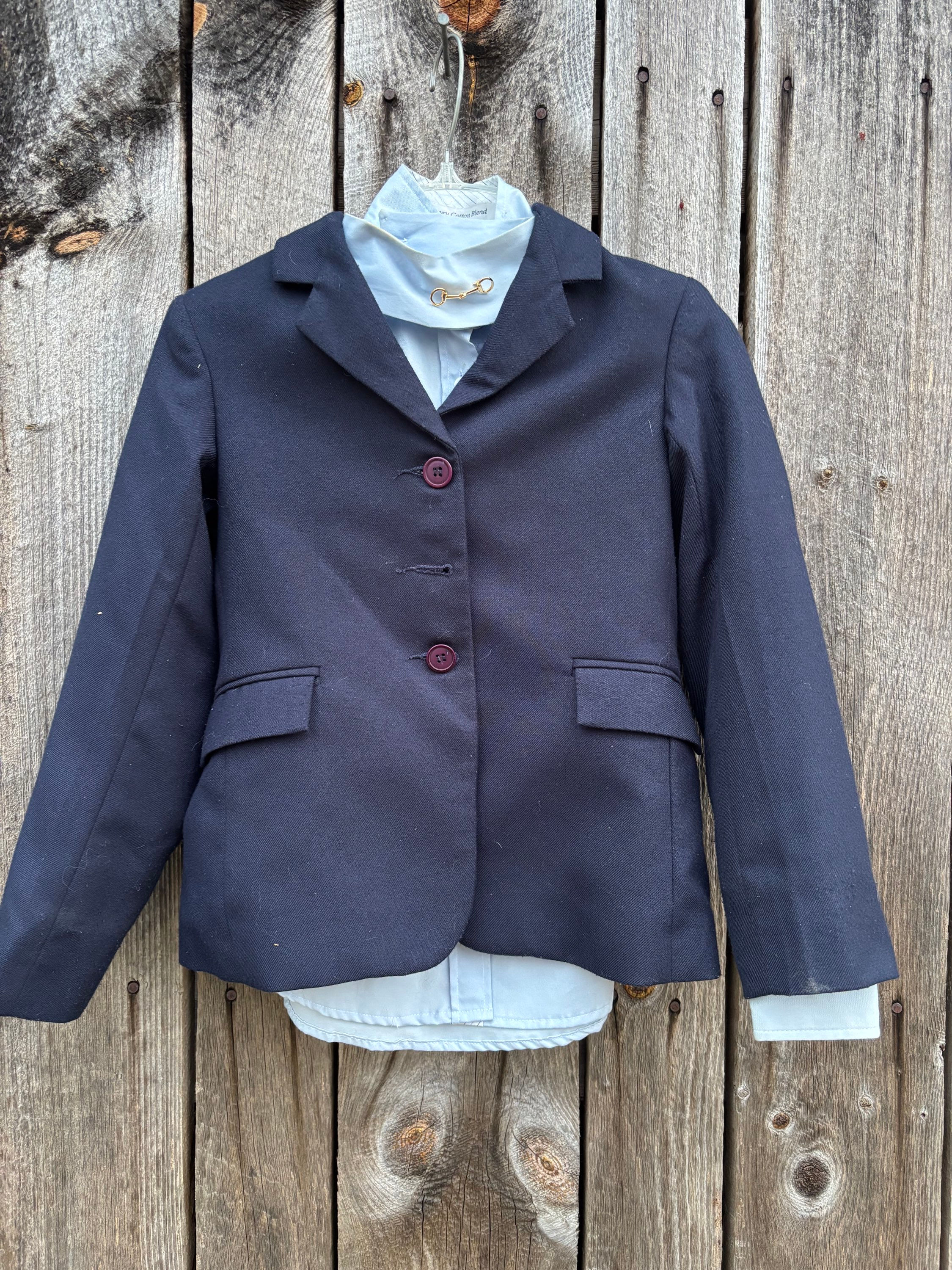 Kids 6/8 Jacket & Shirt Set