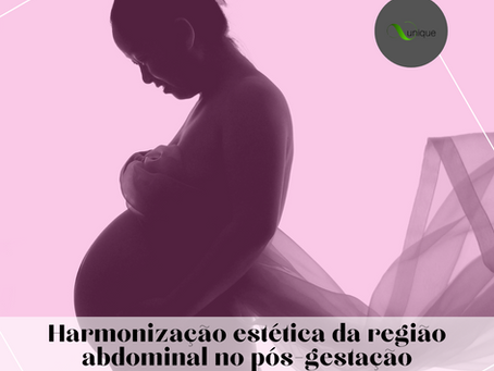 Harmonização estética da região abdominal no pós gestação