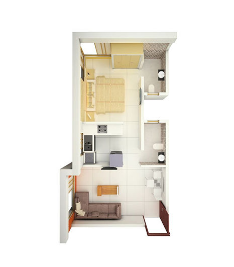 Layout Top View