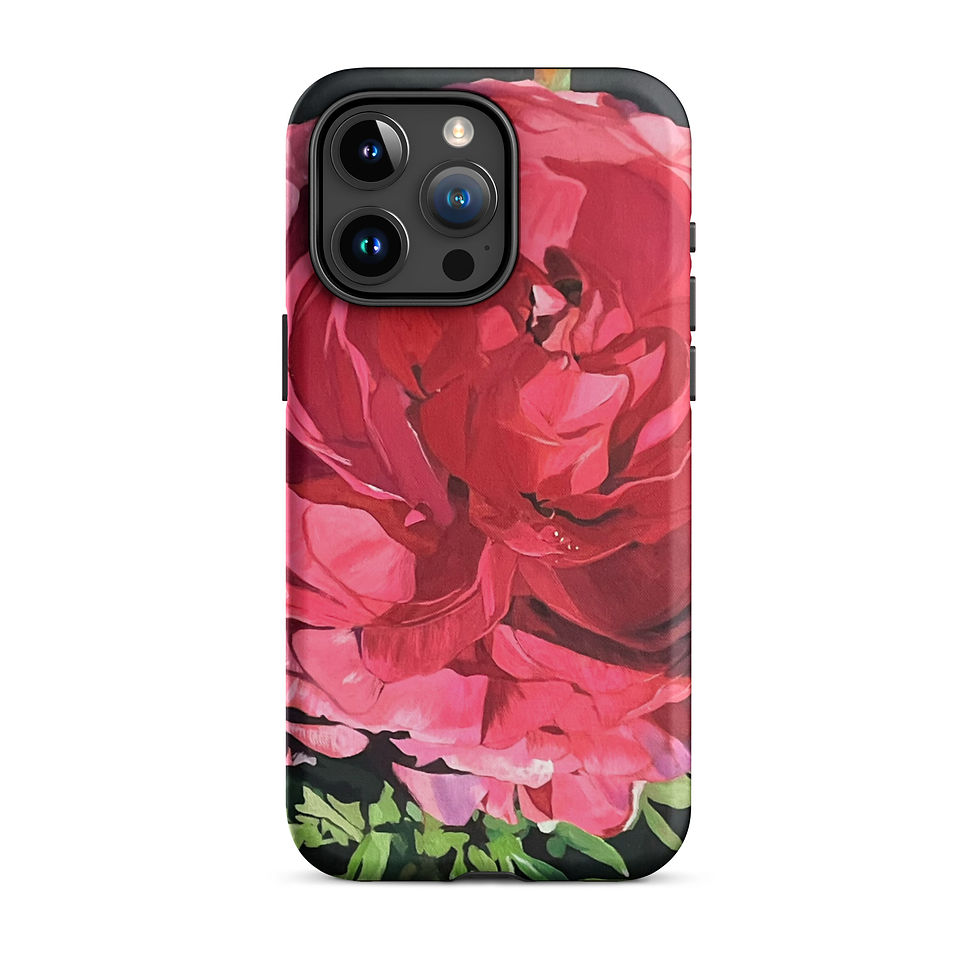 Thumbnail: Red Peony Art - Tough Case for iPhone®