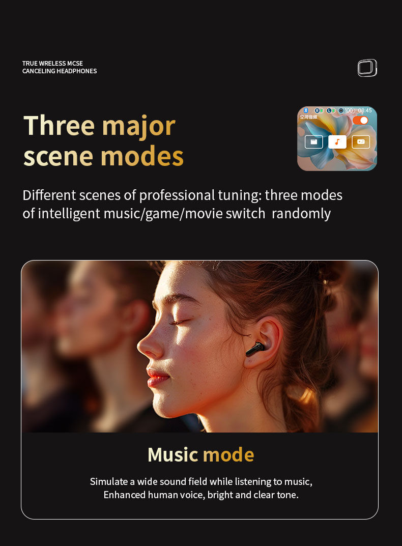 Thumbnail: 5ound ANC X1 Buds with Fully Functional Touchscreen