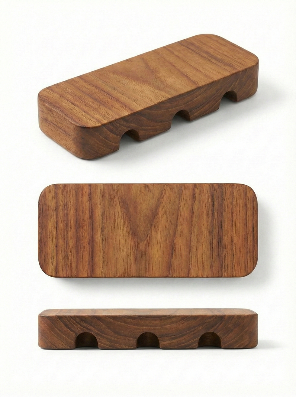 Thumbnail: Story of Wood Desk Cable Organizer – Minimal Wooden Cord Holder