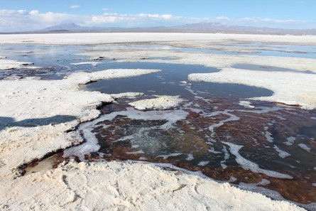 Salar de Uyuni en Bolivia.