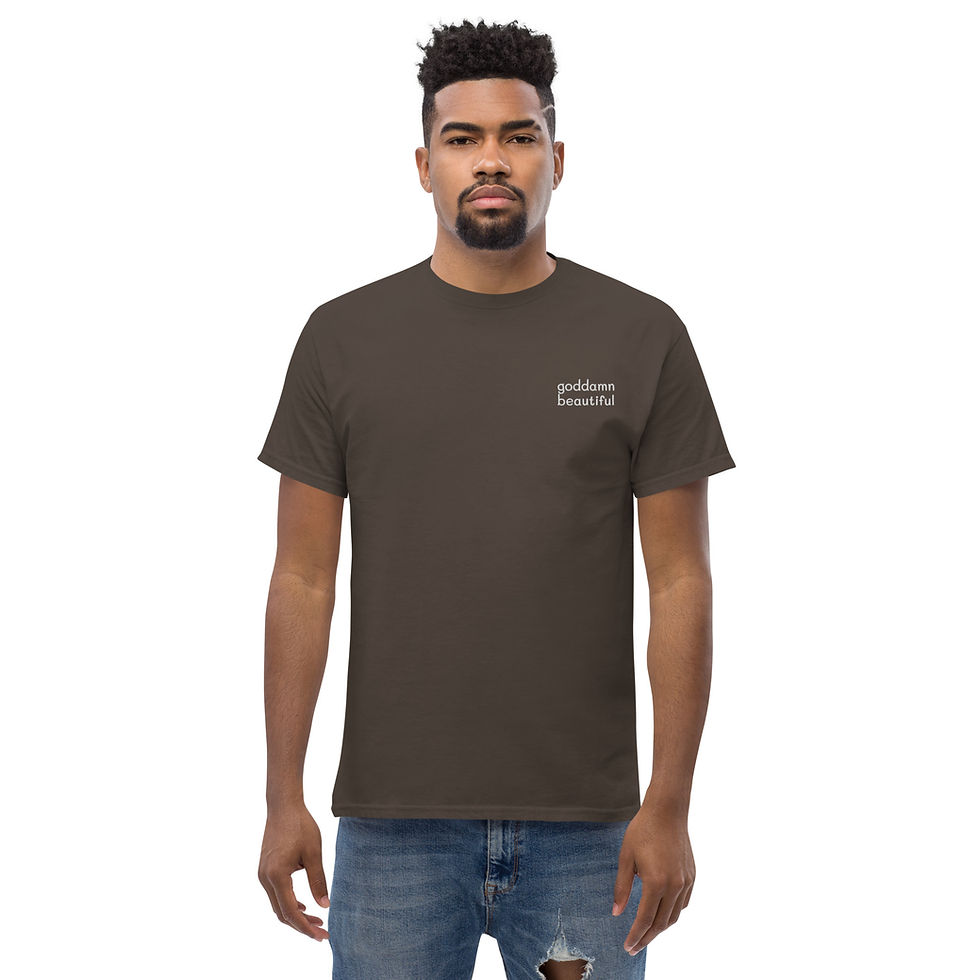 Thumbnail: "goddamn beautiful" Unisex classic tee