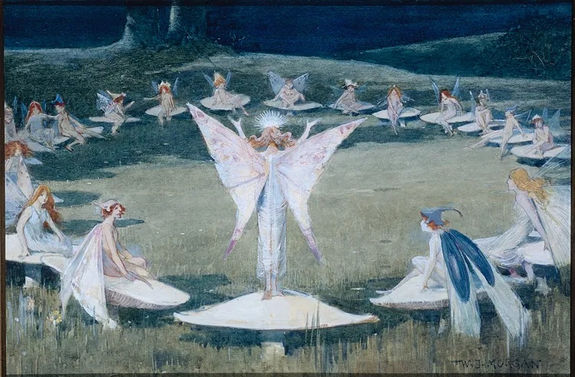 "A Fairy Ring" by Walter Jenks Morgan
