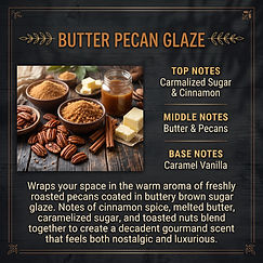 Butter Pecan Glaze by J & R Scentuals