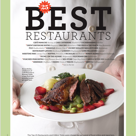 NJ Monthly - 25 Best Restaurants - Café Panache