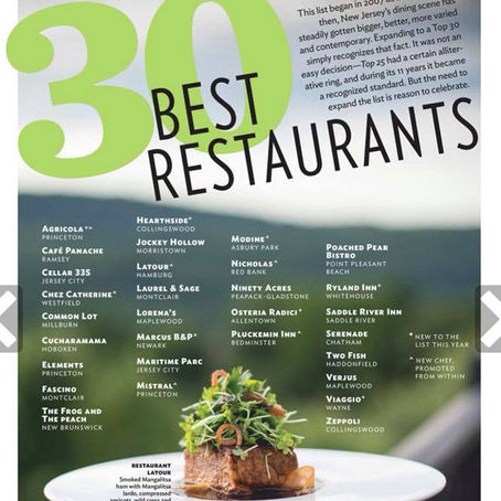 NJ Monthly - 30 Best Restaurants - Café Panache